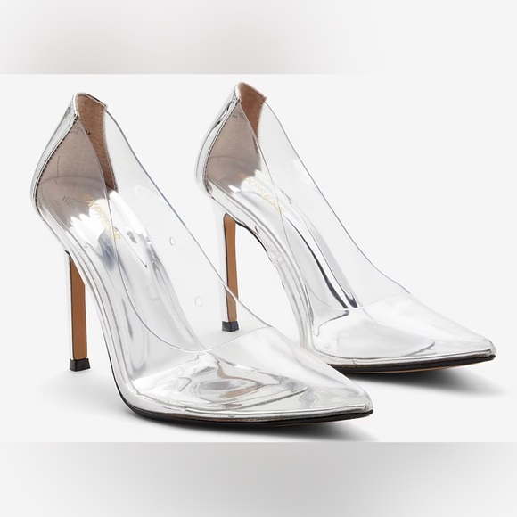 Express Shoes - EXPRESS Classic Clear Pointed Toe Pumps size  7✨